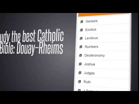 Catholic Bible Douay Rheims Video