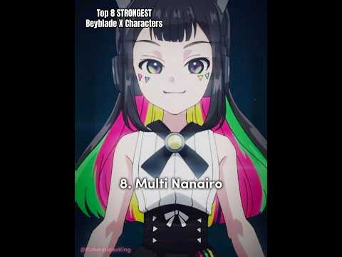 Top 8 STRONGEST Beyblade X Characters | Most Powerful Bladers | #top10 #beyblade #edit #beybladeedit