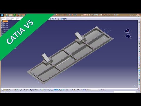 2 39 Abdeckung Catia v5 Training Stiffener Multisection Surface