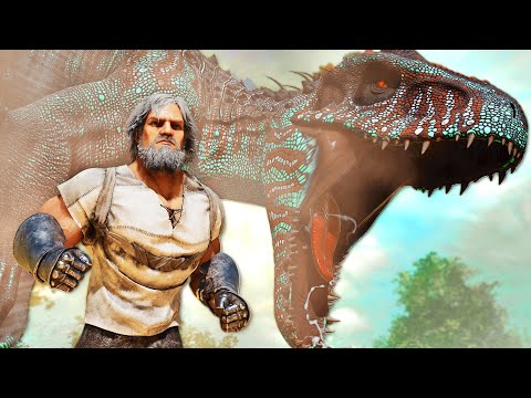 Stalked by a TERRIFYING INDOMINUS REX! - ARK Survival Ascended #31