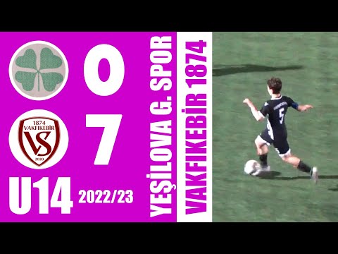 Yeşilova Gençlikspor U14 [0-7] Vakfıkebir 1874 FK U14 | Trabzon U14 - 2022/23