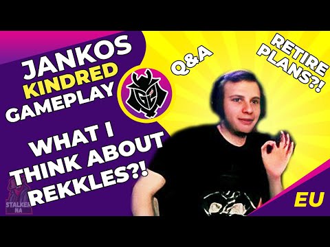 G2 Jankos Talks - What I Think About G2 REKKLES?! 🥰 What I Would Do After RETIRE | How To Improve?!