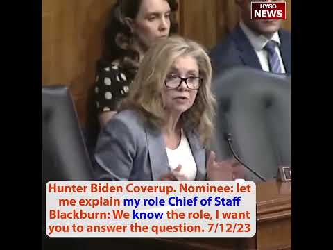 Blackburn To Biden Nominee: "We Know What The Role Is, I Want You To Answer" — School Board Parents