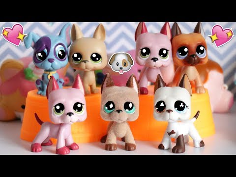 Lps Pink Great Dane
