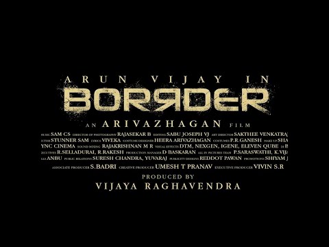 ArunVijayIn Borrder - Official Trailer 