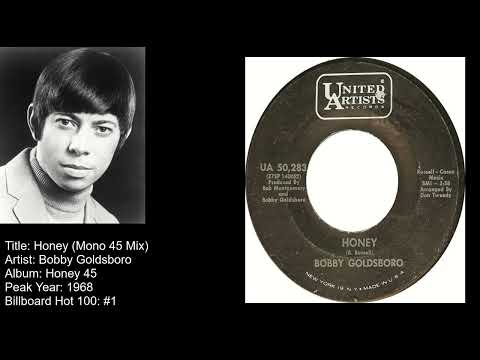 Bobby Goldsboro- Honey (265th #1 song of Rock Era)