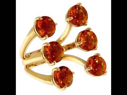 Inel Aur 14k 585 Galben Citrine Naturale Fancy - Eleganta si Stil Exclusiv