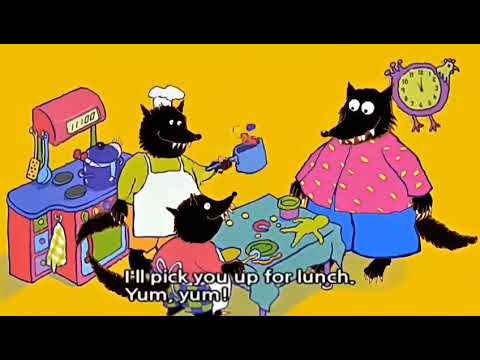 What's the Time, Mr. Wolf? | Fun Story for Kids | Edu Kids