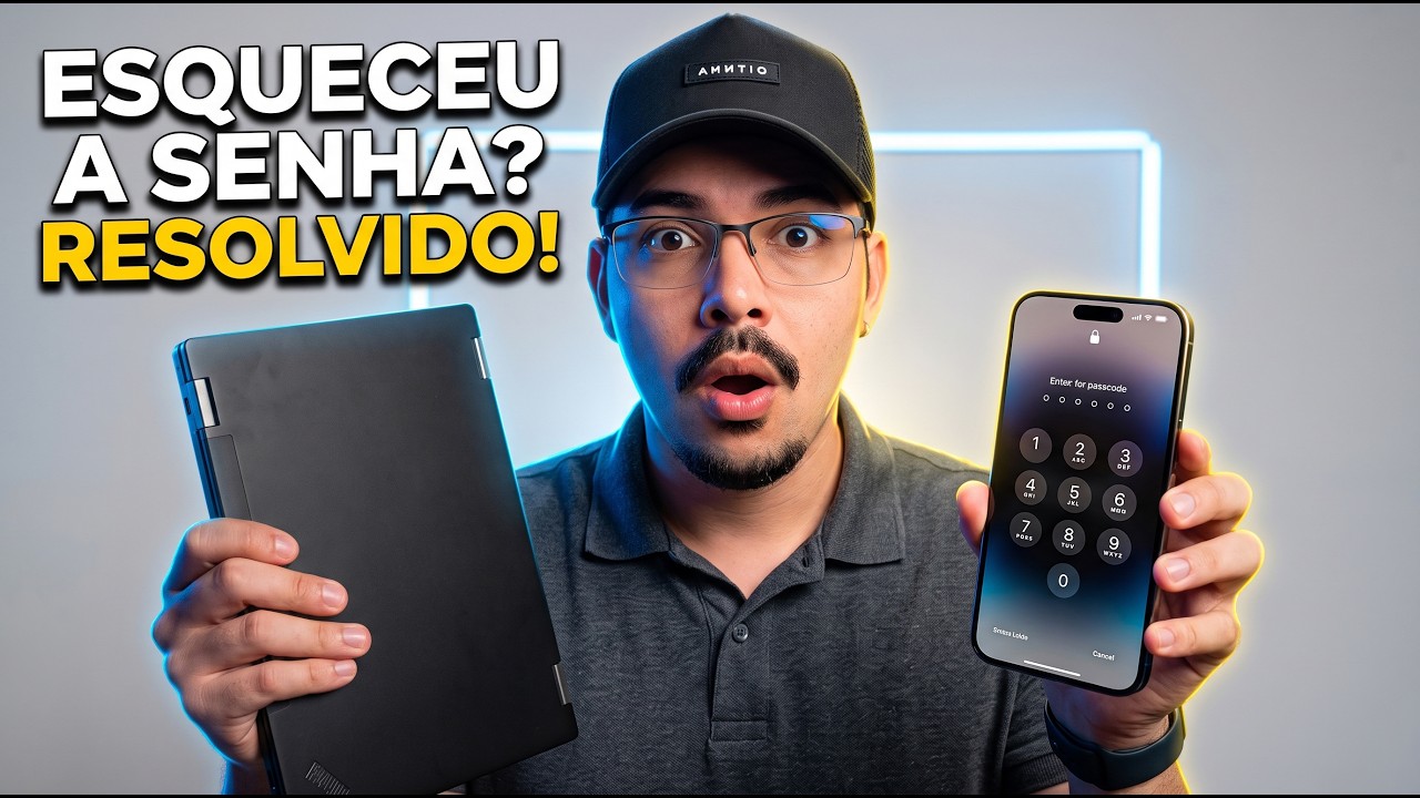Esqueceu a Senha do iPhone? Faça ISSO Antes de Pagar Uma Assistência!