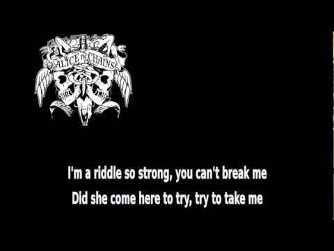 Alice in chains - Rain when i die (lyrics)