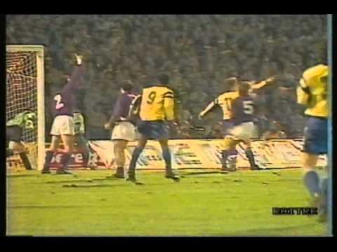 1989 November 1 Sochaux France 1 Fiorentina Italy 1 UEFA Cup