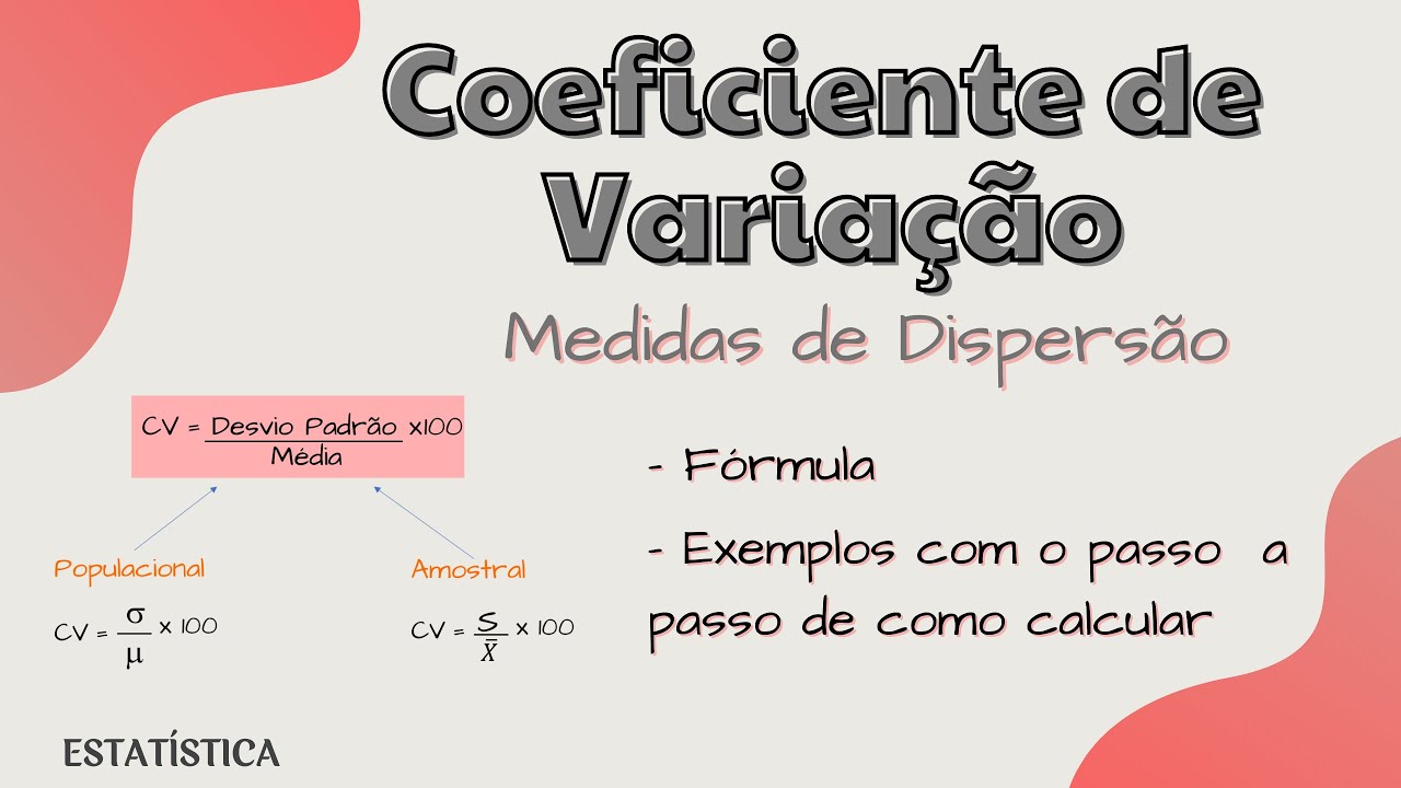 Coeficiente de Variação : O que é ? e Como calcular ?