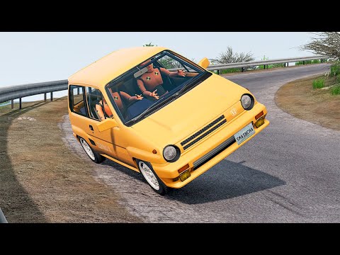 Cliff Drops #222 - BeamNG DRIVE | SmashChan