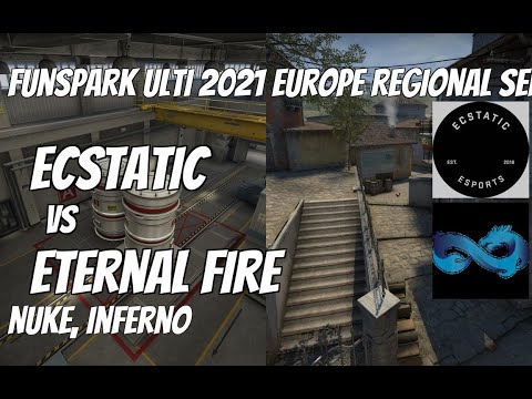 ECSTATIC vs Eternal Fire Highlights /  at Funspark ULTI 2021 Europe Regional Series 4