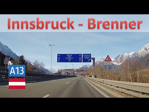 Österreich: A13 "Brennerautobahn" – Innsbruck - Brenner