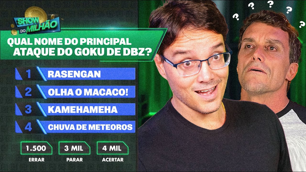 FIZ UM SHOW DO MILHÃO NERD COM MEU IRMÃO VALENDO DINHEIRO