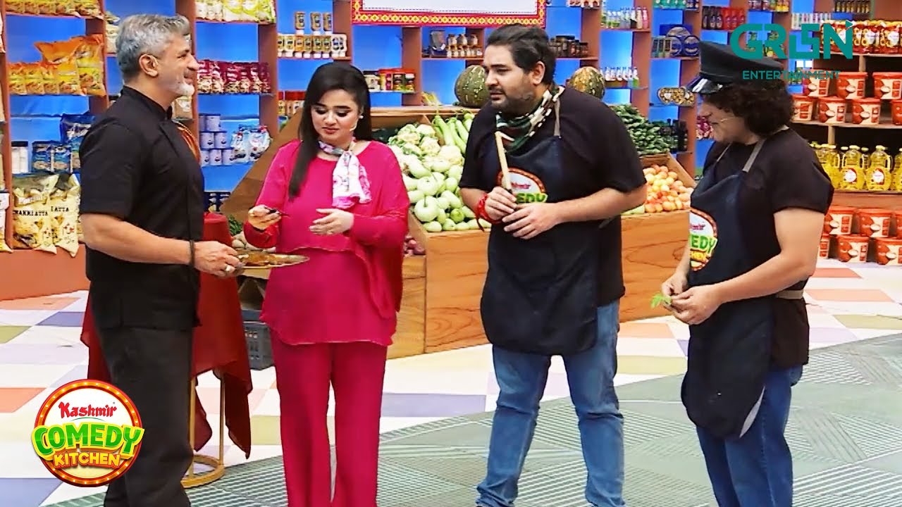 Winner of Tarragon Chicken Recipe ✨ Kashmir Comedy Kitchen | Faiza Saleem | Green TV
