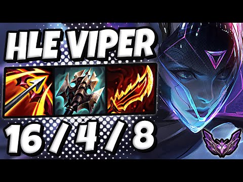 HLE Viper Vayne ADC vs Kaisa - Patch 12.22 Korea Master ✅
