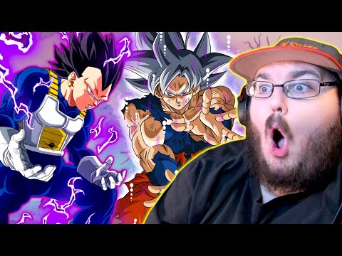[What-if] Goku Mastered Ultra Instinct vs Vegeta Hakaishin (Ultra Ego) - Sprite Animation REACTION!!