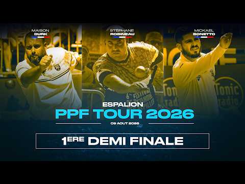 PETANQUE PPF Espalion (1ere Demi-Finale Triplette)