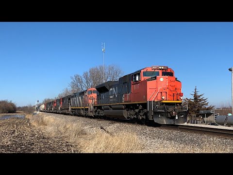 Pacing the A497 with five Illinois Central SD70s!