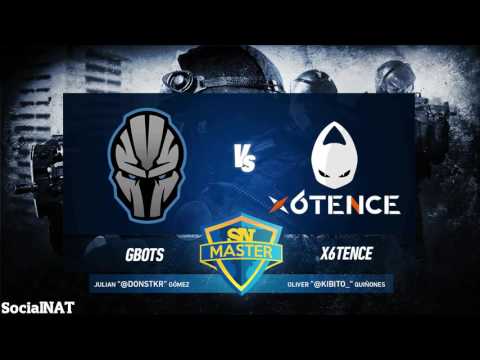 CSGO - gBots vs x6tence SN Master Jornada 1