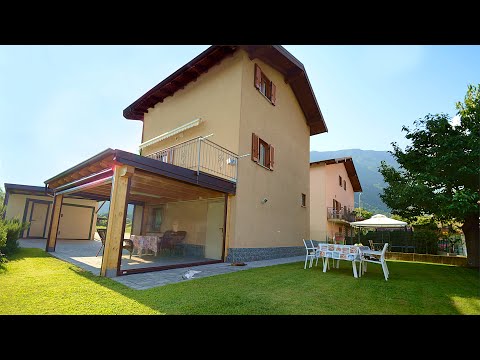 VILLA INDIPENDENTE CON GIARDINO PRIVATO IN VENDITA AD ARDENNO (SO)