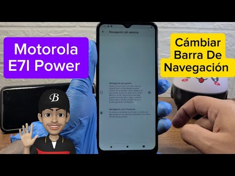 Remove Bottom or Touch Buttons from a Motorola E7I Power Android 10