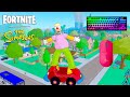 NEW SIMPSONS BATTLE ROYALE SteelSeries Apex Pro TKL ASMR Satisfying Keyboard Fortnite 360 FPS 4K