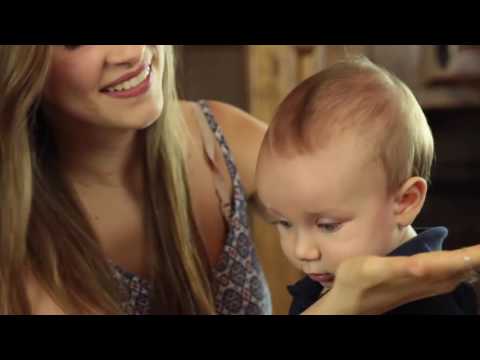 Part of a video titled How To Use Lavender Essential Oil On Babies - YouTube