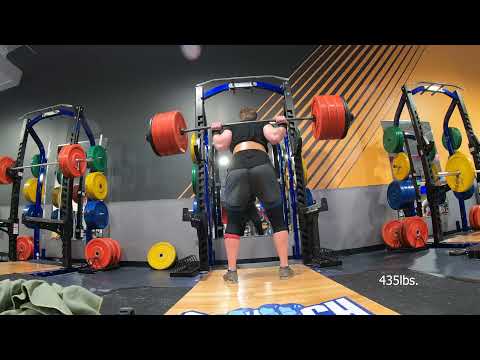 Juggernaut AI Week 17 Day 1 - 435lbs for 3 reps