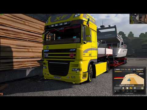 Euro Truck Simulator 2 (1.30) DAF XF 105 Reworked v 2.3 [Schumi] [1.30] + DLC's & Mods