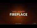 Crackling Fireplace for Sleep | 10 Hours | Dark Screen | No Ads