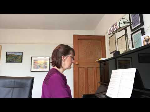 Grade 5 Flute ABRSM, B2: Au Crepuscule, piano part only.