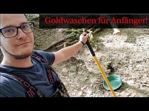 Goldwaschen für Anfänger, so geht's! 💪🏻😁