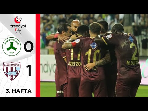 Bitexen Giresunspor (0-1) Teksüt Bandırmaspor 