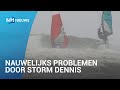 Nauwelijks problemen door storm Dennis