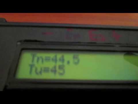 Проверка ПИ регулятора температуры часть 2