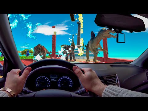 🔥GOING BY CARKNOCKING DOWN ALL THE CHARACTERS - Animal Revolt Battle Simulator