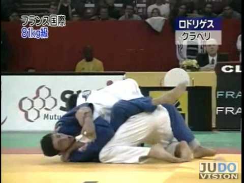 JUDO 2004 Tournois de Paris: Anthony Rodriguez (FRA) - Cédric Claverie (FRA)