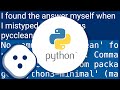 Python3 Project Remove Pycache Folders And Pyc Files