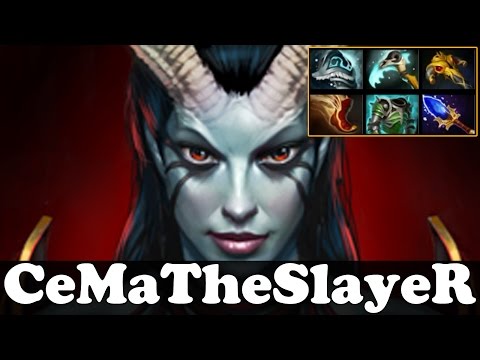 Dota 2 - CeMaTheSlayeR Plays Queen Of Pain - Ranked Match Gameplay