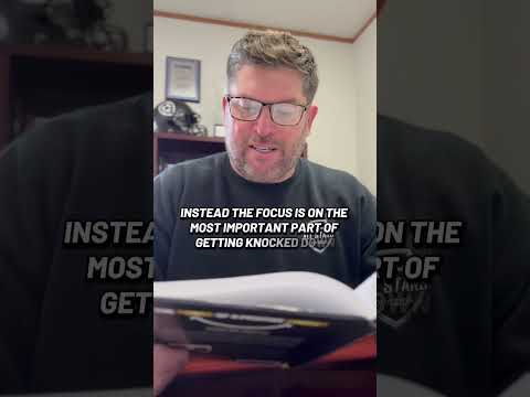 When life knocks you down…get back up again!