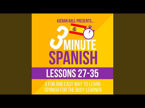 Spanish Lesson 30h