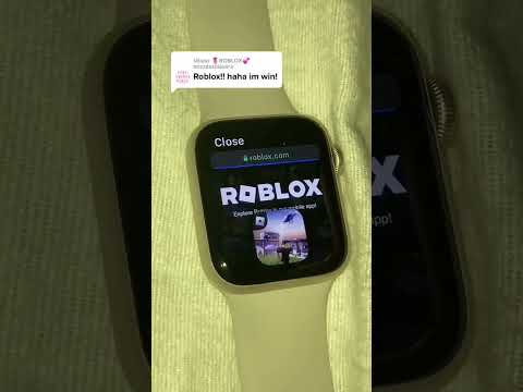 Can do you download Roblox in Apple Watch !?