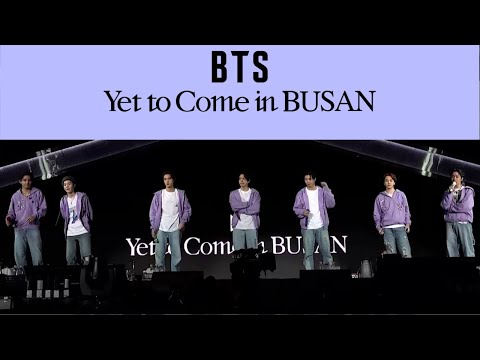 방탄소년단(BTS) '옛투컴' 콘서트 | BTS 'Yet To Come' in BUSAN