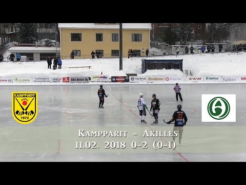 Kampparit - Akilles 11.02. 2018  Kooste ottelusta