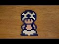 Crafting Toad With Perler Beads Watch The Timelapse