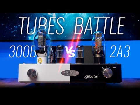 TUBES BATTLE: 300B vs 2A3 with Fezz Mira Ceti tube amplifiers