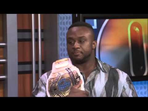 WWE Wrestler Big E. Joins us Live in Studio